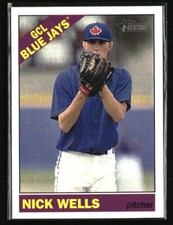 Nick Wells 2015 Topps Heritage Minor League #146 Baseball Card