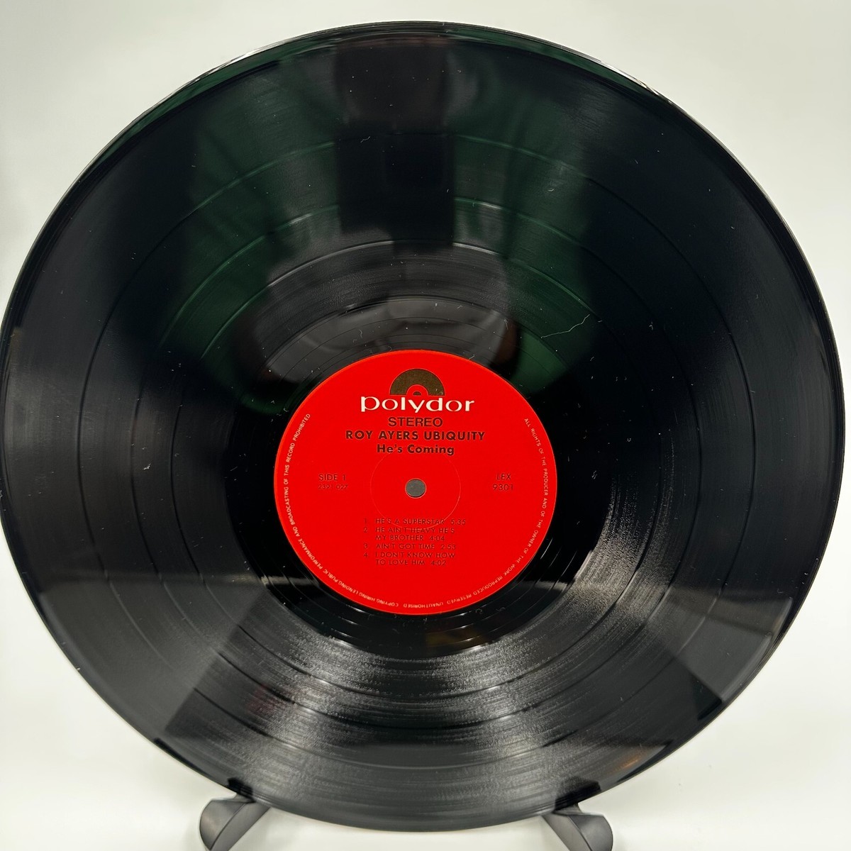 Great Condition] Roy Ayers Ubiquity / He's Coming 1993 Japan LP