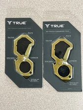 2 True Utility No Touch Carabiner Multi Tool Germ Resistant TRU-ACC-0007
