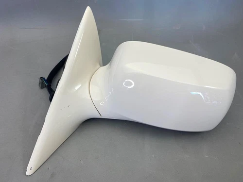OEM 09-11 Cadillac DTS Left Driver Side View Mirror W Signal Light 13 Wire White