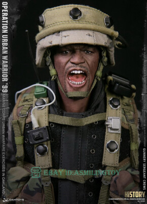DAMTOYS 78080 Operation Urban Warrior Gunnery sergeant Crews 1/6
