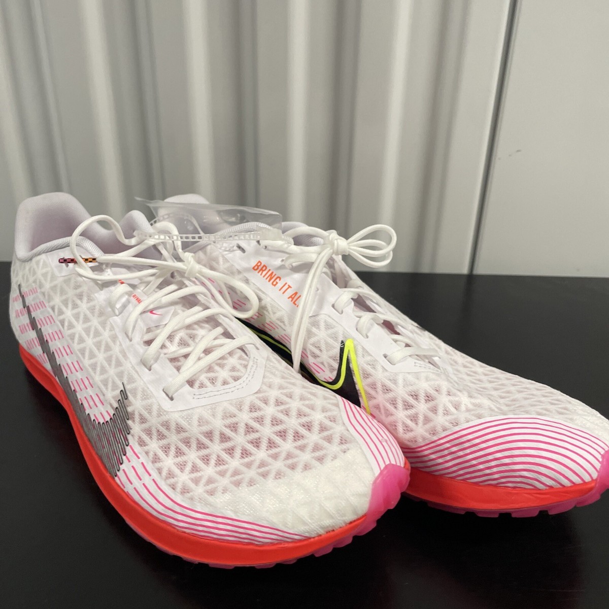 Nike Cross Country Shoes Zoom Rival XC 5 White/Crimson Mens 12.5