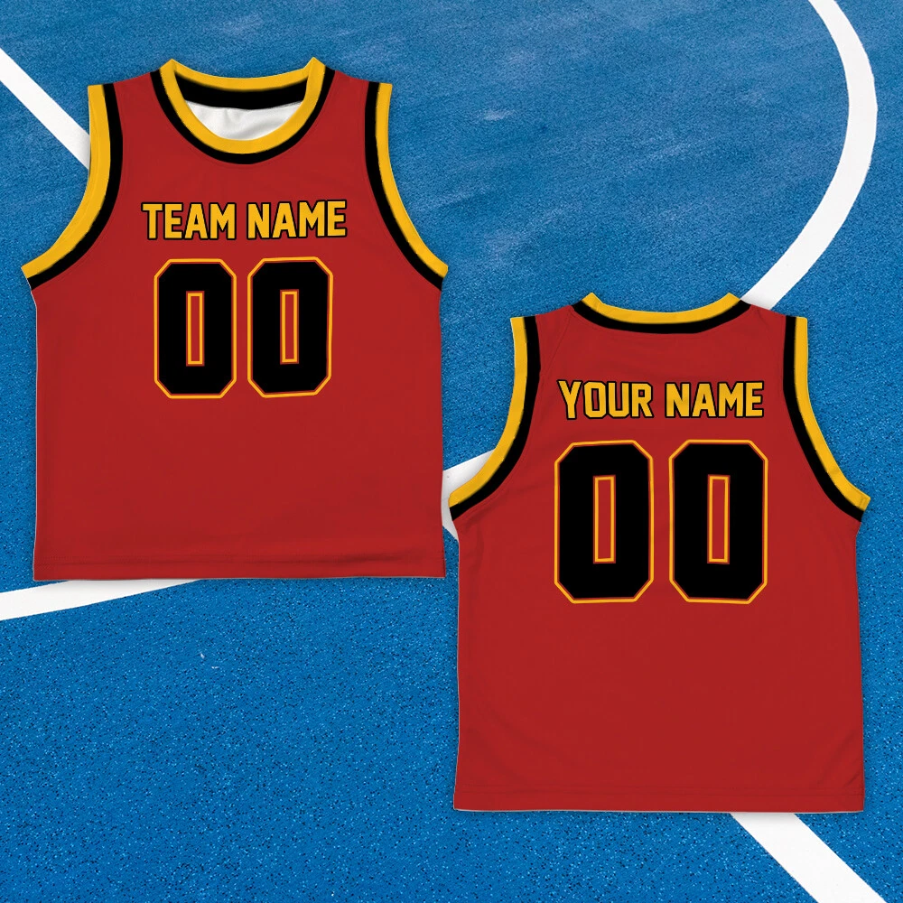 Personalized Kids Basketball Jersey, Custom Basketball Jersey