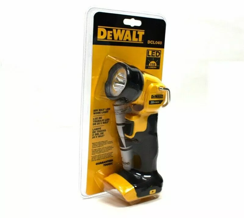 DEWALT 20V MAX Lithium Ion Cordless LED Work Light DCL040 Tool