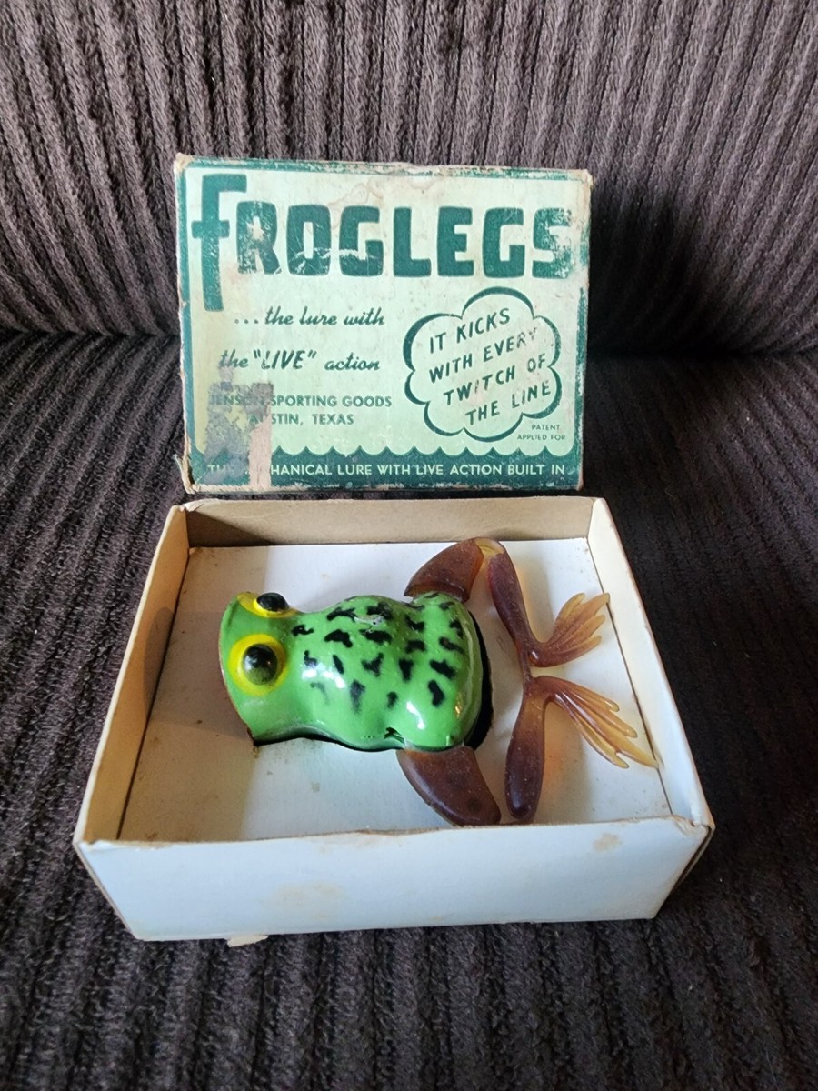 Vintage Jenson Sporting Goods Froglegs Mechanical Surface Vintage Jenson Sporting Goods Froglegs Mechanical Surface