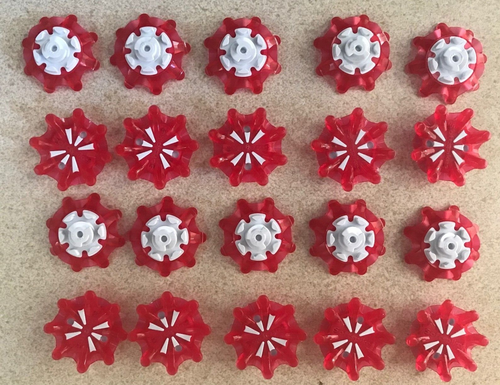 Softspikes Pulsar Fast Twist 3.0 Cherry White Soft Spikes Tour Lock (20)