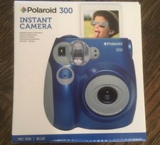 POLAROID 300 Instant Camera - Blue - NEW FREE SHIP