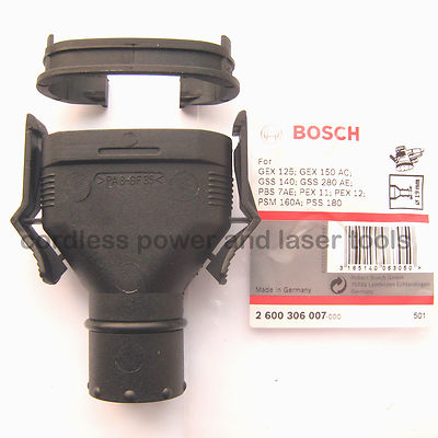 Black FREE DELIVERY Bosch Professional 2600306007 Adapter for PEX 15AE Sanders