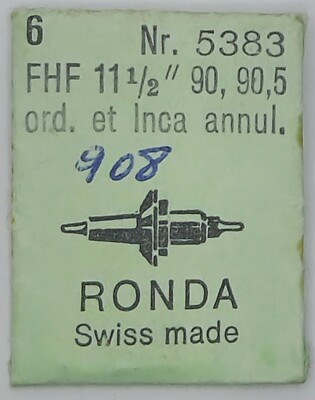Achsen Lenkrad FHF 11 1/2 - 90, 90, 5 Balance Staff Uhren X 1pc