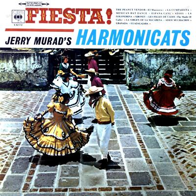 Jerry Murad's Harmonicats - Fiesta! LP 1962 (VG+/VG+) '