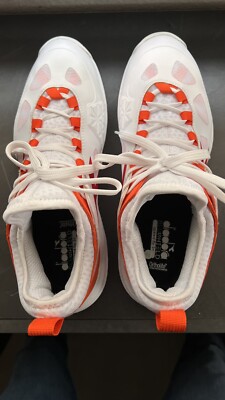 Diadora Tennisschuhe, Speed Blushield Fly 3 + CL  Größe 43, 9 UK, 11 USA