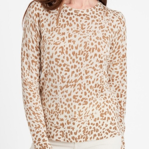banana republic leopard sweater