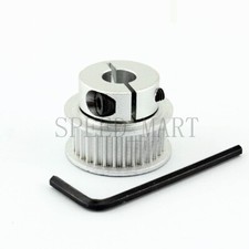 HTD3M 30T Clamping type Timing Belt Pulley 5mm Bore 11mm Width  Stepper Motor