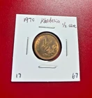 1970 Rhodesia 1/2 Cent — photo from another recent sale
