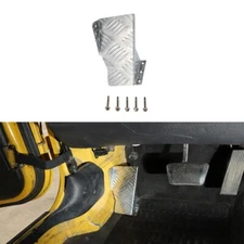 Aluminum Left Foot Rest Pedal Cover for Jeep Wrangler TJ 1997-2006 Accessories 