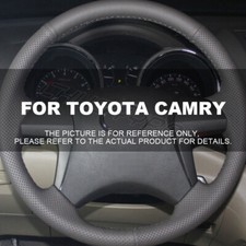 15 Steering Wheel Cover Genuine Leather For Toyota Camry 2007-2022