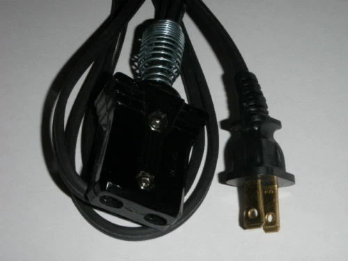 6ft Power Cord for Electrahot Sandwich Grill Press Model Style 512 (3/4 2pin)