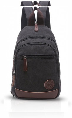 FANDARE Casual Sling Bag Zaino Studente Sport Portatile Viaggio Borsa a  Nero | eBay