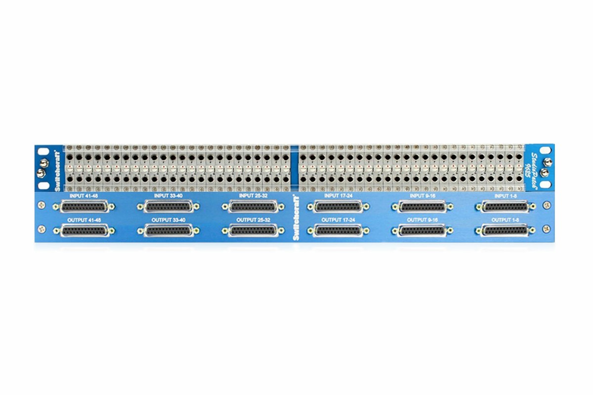 Switchcraft 9625 | DB25 96 Point TT Patchbay with EZ Normal