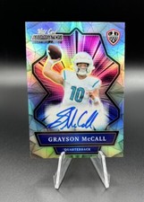 2021 Wild Card Alumination NIL Collegiate Edition Auto Silver Grayson Mccall RC