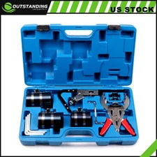 ✅9PC Piston Ring Service Tool Set Auto Engine Cleaning Ring Expander Compressor