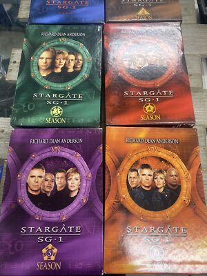 Stargate SG-1 DVD Box Sets Seasons 1-6 | eBay