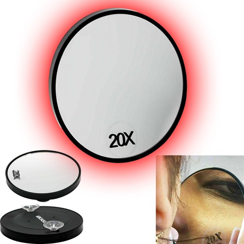 20X Zoom Magnifying Make Up Mirror Cosmetic Vanity Handbag Travel Small Pocket - Picture 1 of 3