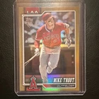 2026 Topps Series 1 Mike Trout Angels Baseball Card #350 Gold Parallel /50