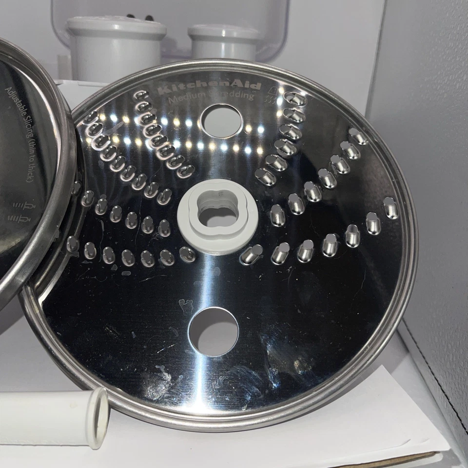 KitchenAid Food Processor Attachments Blades & Slicing Shred Disc Storage Case - Image 2 of 4