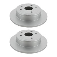 2 Bremsscheiben Voll Ø 276 Mm Triscan Bremsen-Expertise FüR Chevrolet Epica