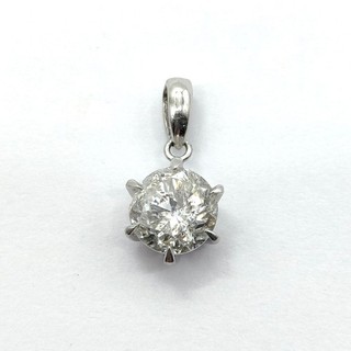 Jewelry Pendant Head Natural Diamond 1.181ct Platinum 5451842