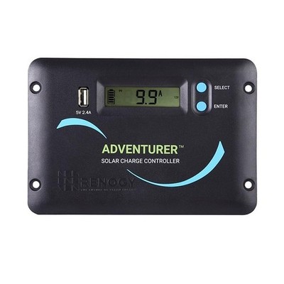 Renogy 30A 12V/24V PWM Solar Charge Controller with LCD Display Flush Mount D...
