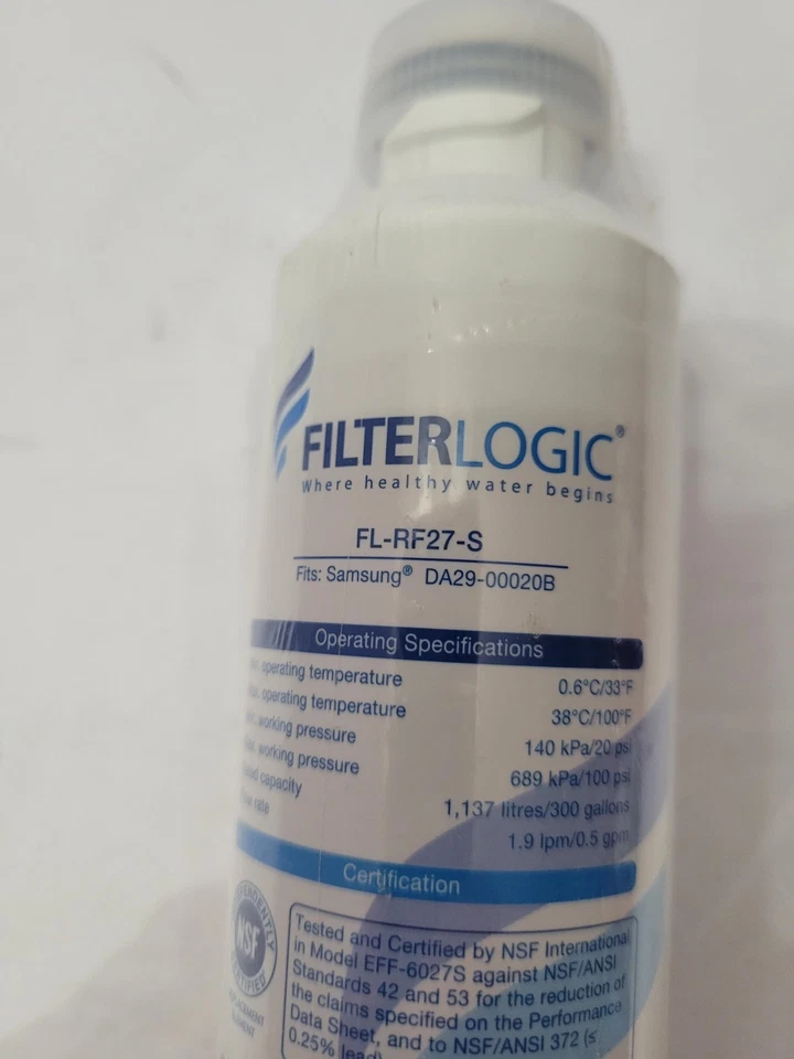 Filter Logic FL-RF27-S Replacement Water Filter Sealed  - Image 2 of 4