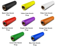 Pallet Stretch Wrap Rolls for Packaging, heavy duty and multiple colors