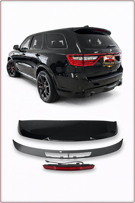HECKSPOILER / DACHSPOILER FÜR DODGE DURANGO 2011 - 2021 SRT 21+ STIL / TÜV
