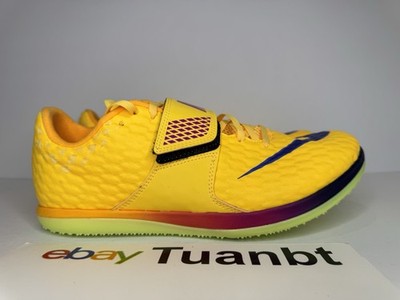 BRAND NEW Nike Zoom HJ Elite High Jump Men's Citrus Pulse/Indigo FZ9636-800