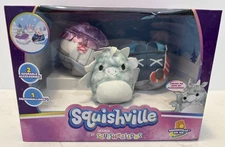 Squishville by Original Squishmallows Squishville On Ice - 2 Accessories 1 Plush