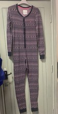 Ladies / Teens Jack Wills Pyjamas One Piece/ All In One Lounge Wear Size 8 