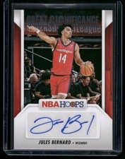 2024-25 Hoops #GS-WJB Jules Bernard Great SIGnificance