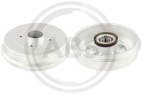 2X Bremstrommel A.B.S. 2955-SC FüR Renault Clio 4 Tce Bhnp Bhnf Bhma Bhmh Bhjk