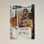 Topps 2025-26 Rasheer Fleming Rookie Auto New Applicant Insert #NA-RF Suns