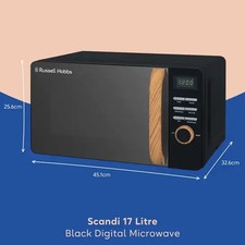 Russell Hobbs RHMD714BL-MN 17L Microwave - Blue