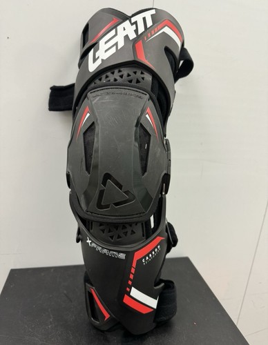 Leatt X-Frame Knee Brace Left Size M Carbon Reinforced Motocross