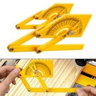 Protractors for Precise Angle Measurement 0 to 180 Degrees in Woodworking