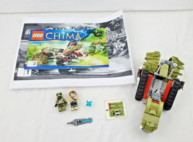 LEGO Legends of Chima Crawley's Claw Ripper 70001 100% COMPLETE Minifigures Inst