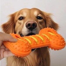 Indestructible Dog Chew Toy for AGGRESSIVE Chewers, SQUEAKY Dog Toy