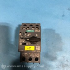 Siemens 3VR2011-1DA10 Circuit Breaker, 3 Pole FNIP