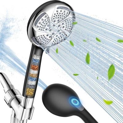 #ad Filtered Handheld Shower Head 7 Spray High Pressure Remove Chlorine Anti Clog $56.99
