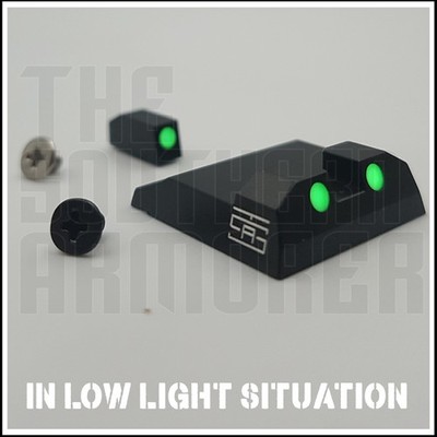 Glow Night Sights Taurus G2 G2C G2S G3 TX22 PT111 G2 709 740 Green Dot TSA 