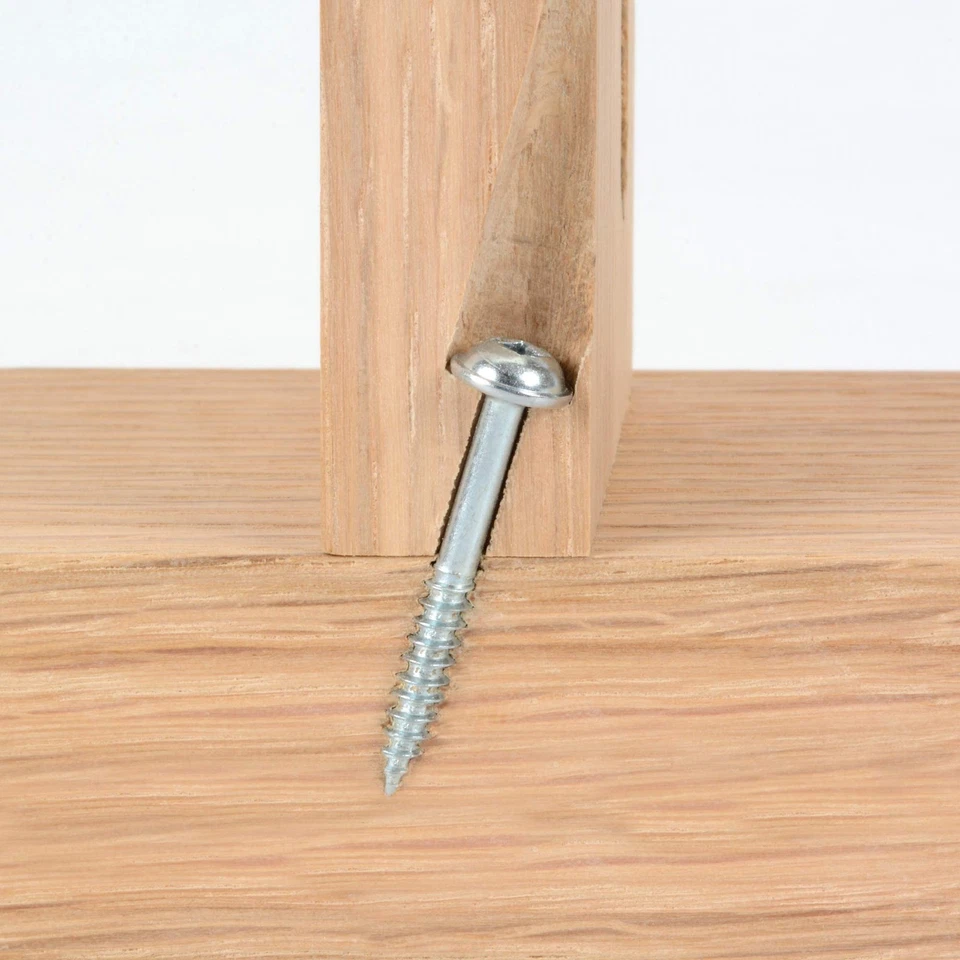 Tornillos de bolsillo para maderas duras y blandas, paquete de selección de 850, autorroscantes... Foto 3 de 4